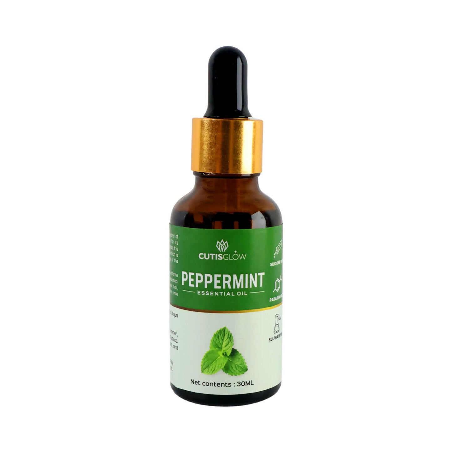 Eyelet Peppermint Essential Oil – 100% Pure & Natural Oil for Skin, Hair, Aromatherapy & Relaxation – 30ml