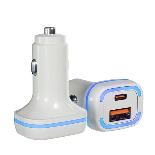 Dual Port 38w Phone Charger for Car