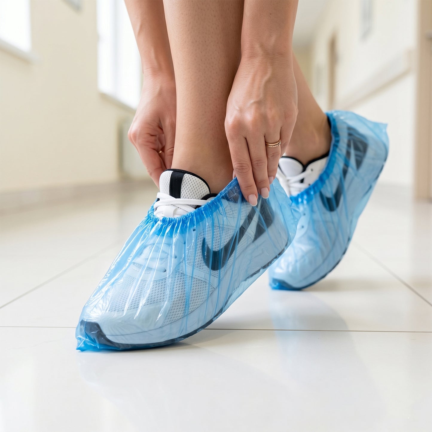 Plastic Shoe Covers for Hygiene