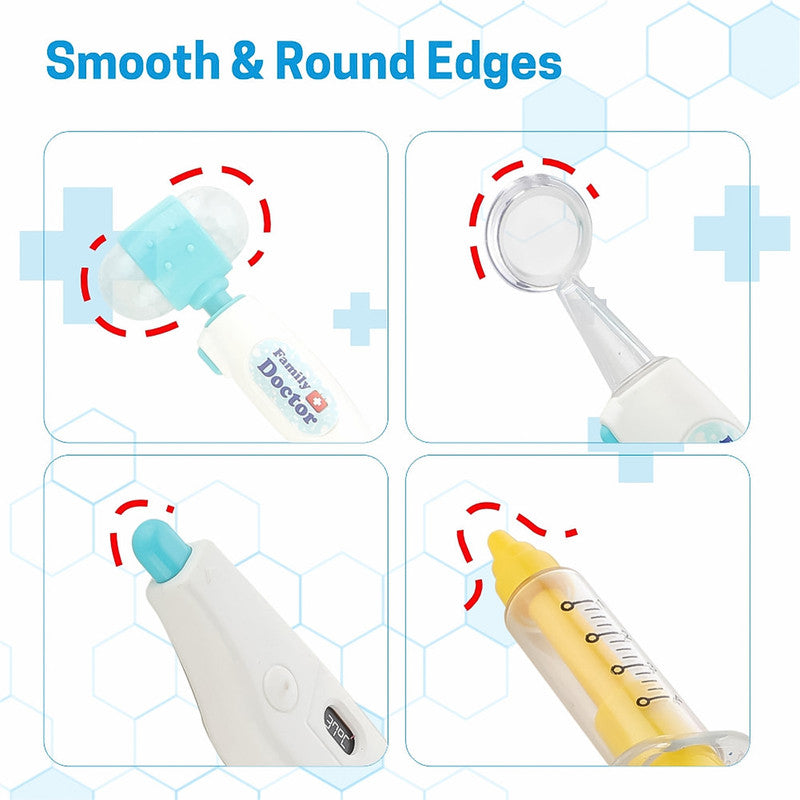 Aditi Kids Doctor Kit Suitcase with Wheels | Portable Medical Pretend Play Set