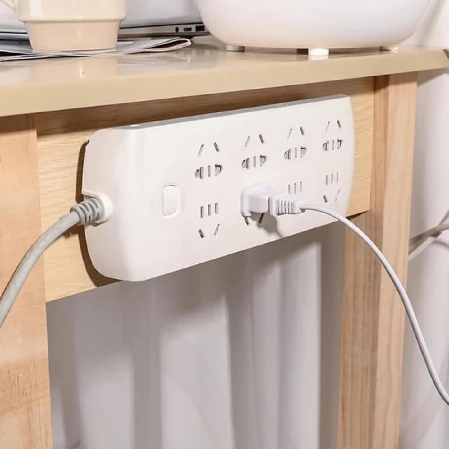 Transparent storage hook clip
