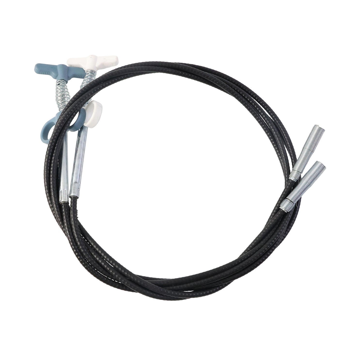 Flexible Spring Drain Cleaning Tool with Hand Grip (1 Pc / 196 Cm)