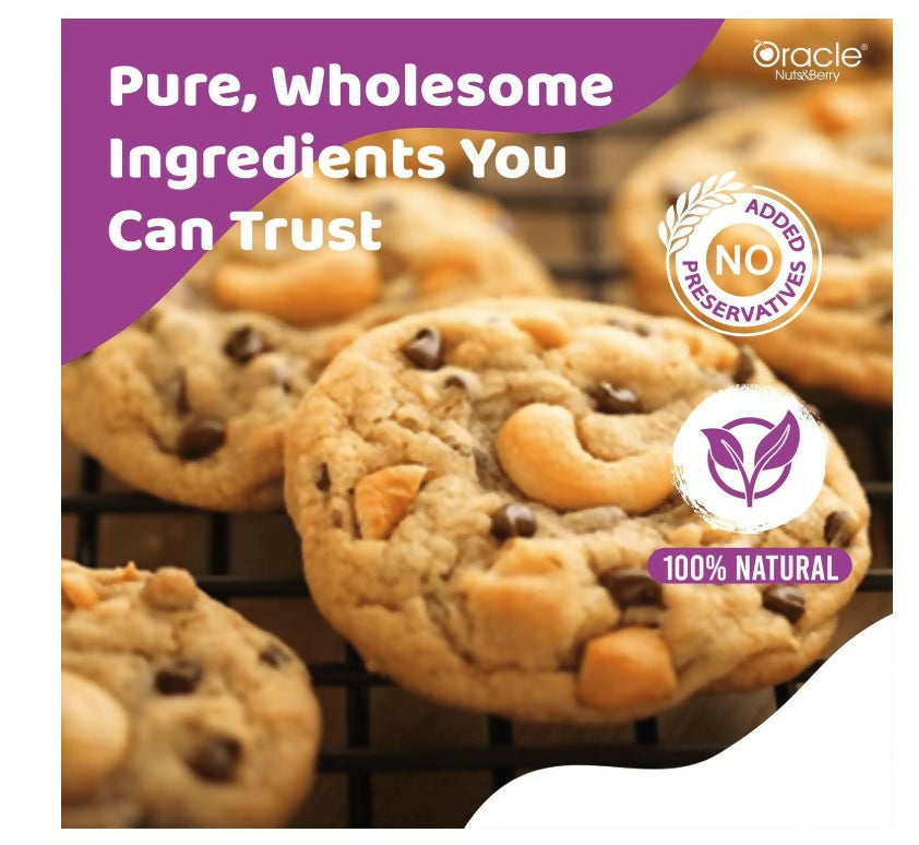 A pack of Oracle nuts and berry cashew butter cookies, 200 gm