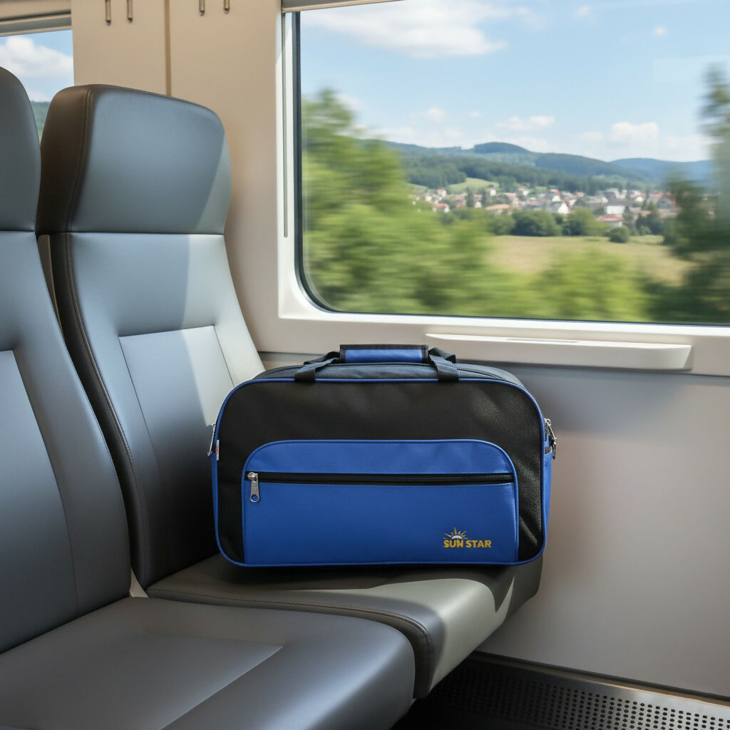 Sun Star Traveling Dholak Bag – Premium Padded Multicolor Case with Front Zipper Pocket, Durable Handles, Lightweight Instrument Travel Bag