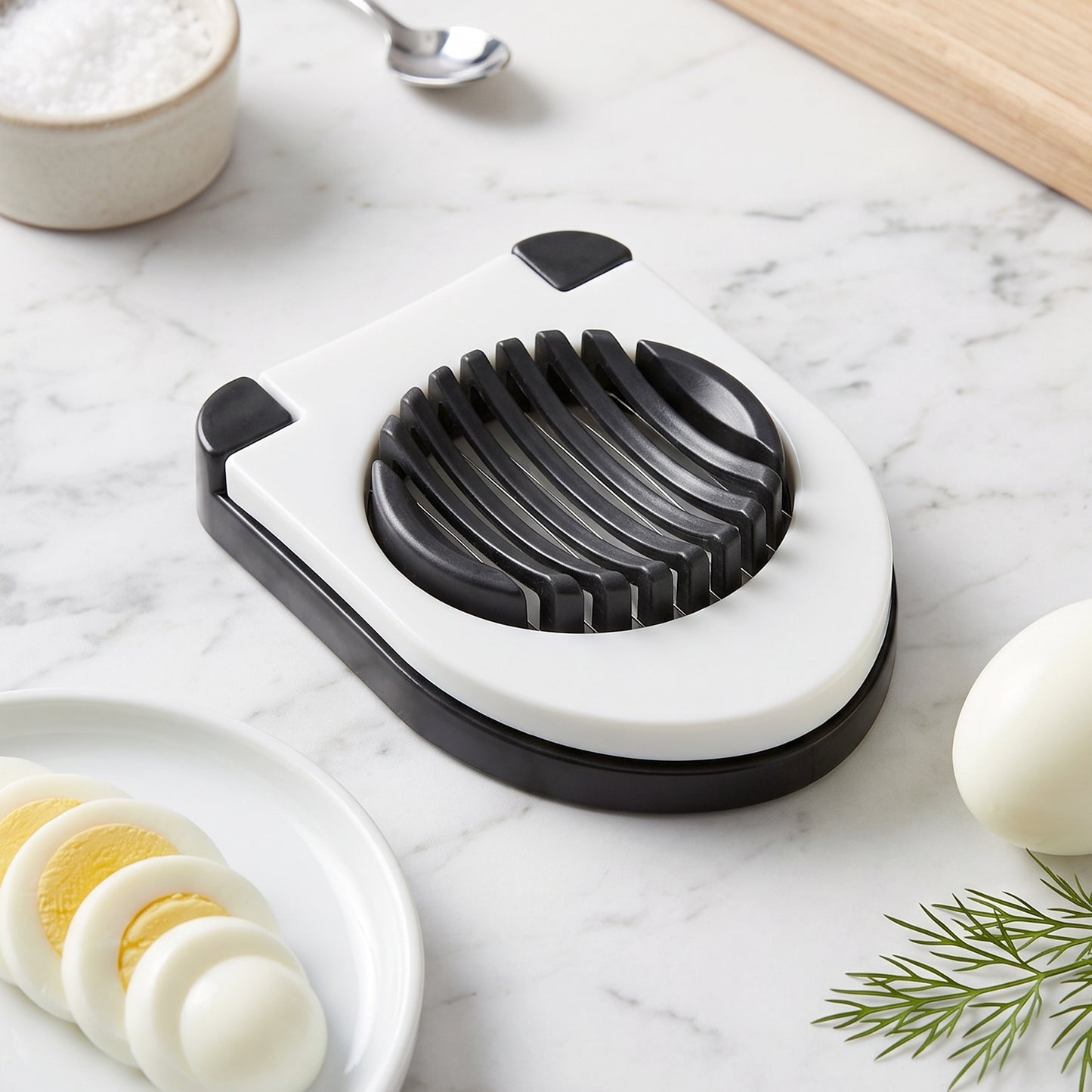 Egg Cutter Slicer Stainless Steel Wire Cutting Tool for Boiled Eggs (1 Pc)
