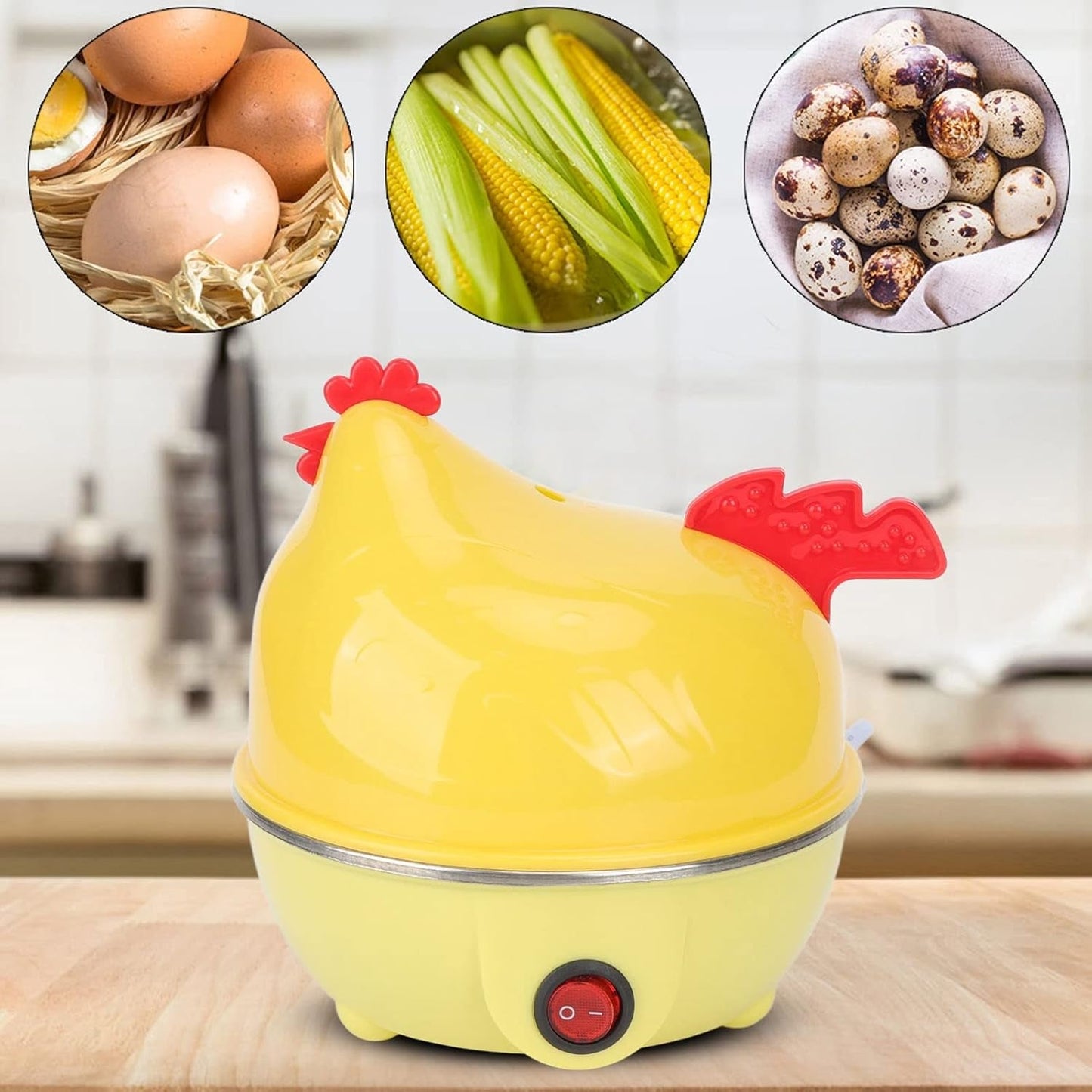 Kitchen egg poacher appliance