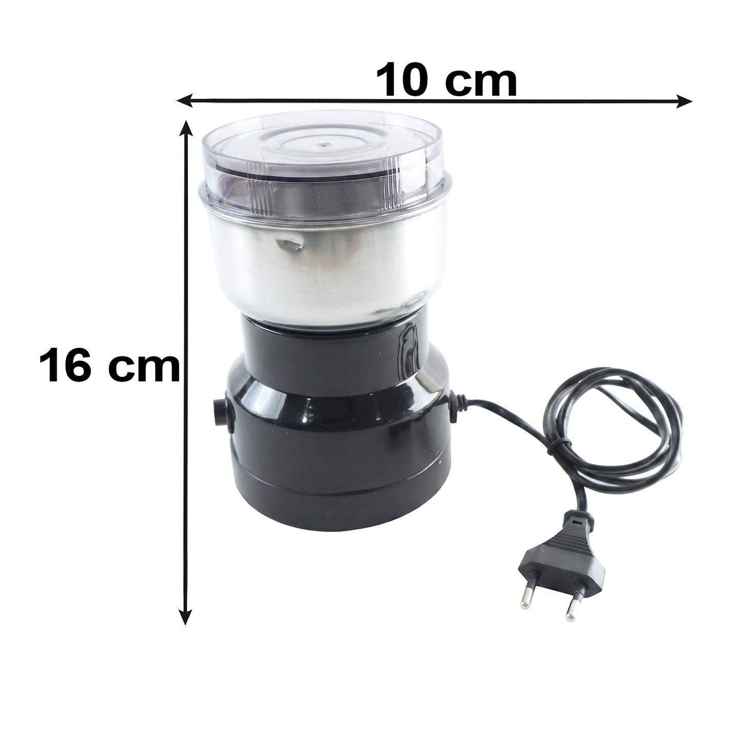 Electric Coffee Grinder Stainless Steel Blade Spice Grinder Machine (1 Pc)