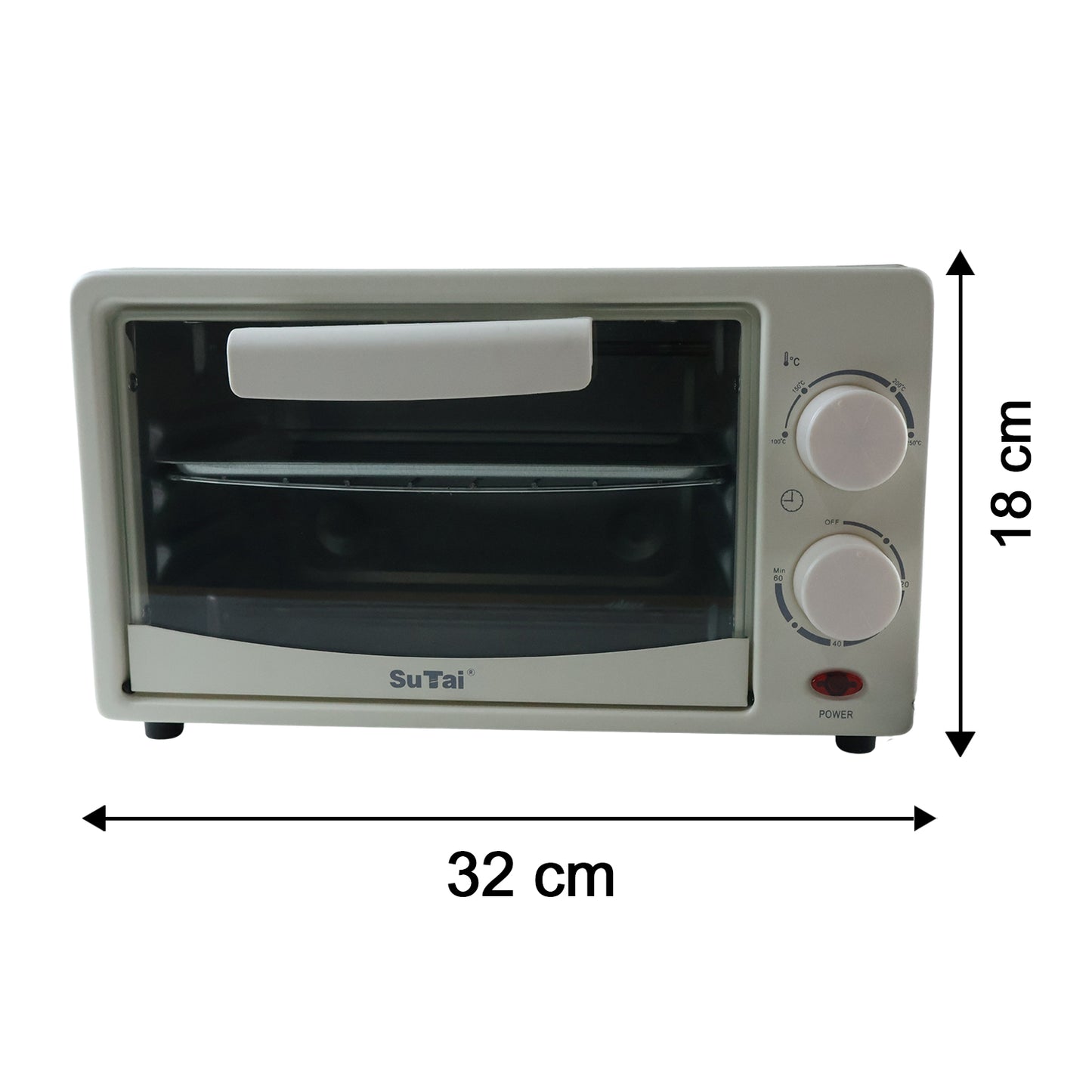 Electric Oven 12 Litre, 600W Mini OTG Oven Toaster Griller for Baking (1 Pc)