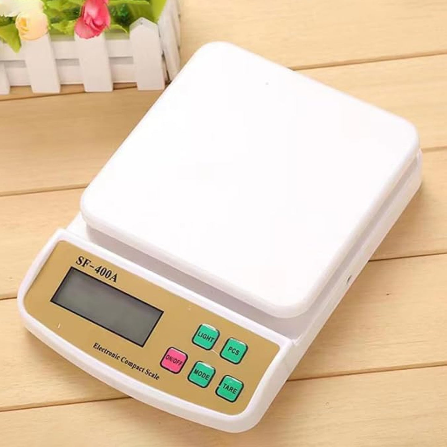 Square Electronic Kitchen Weighing Scale SF400A Digital Food Scale (1 Pc)