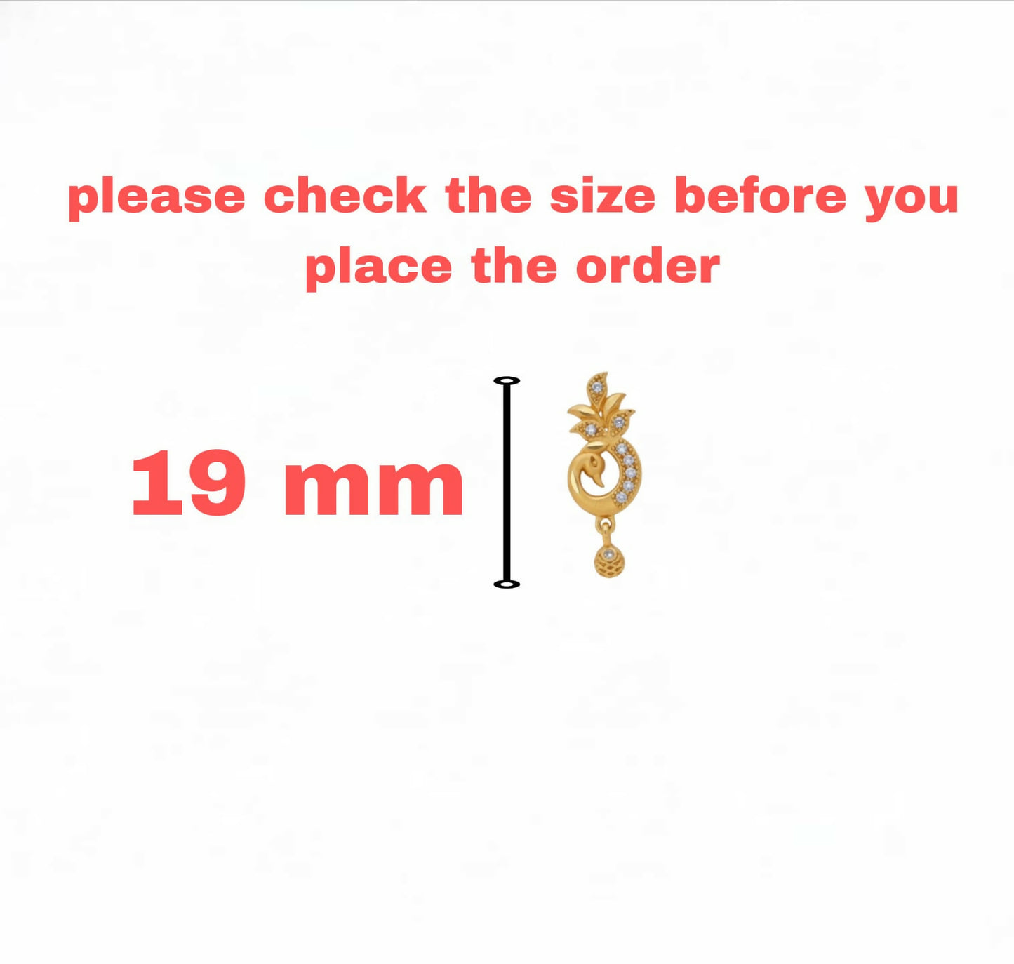 Gold-Plated Peacock Drop Earrings with AD for women and girls