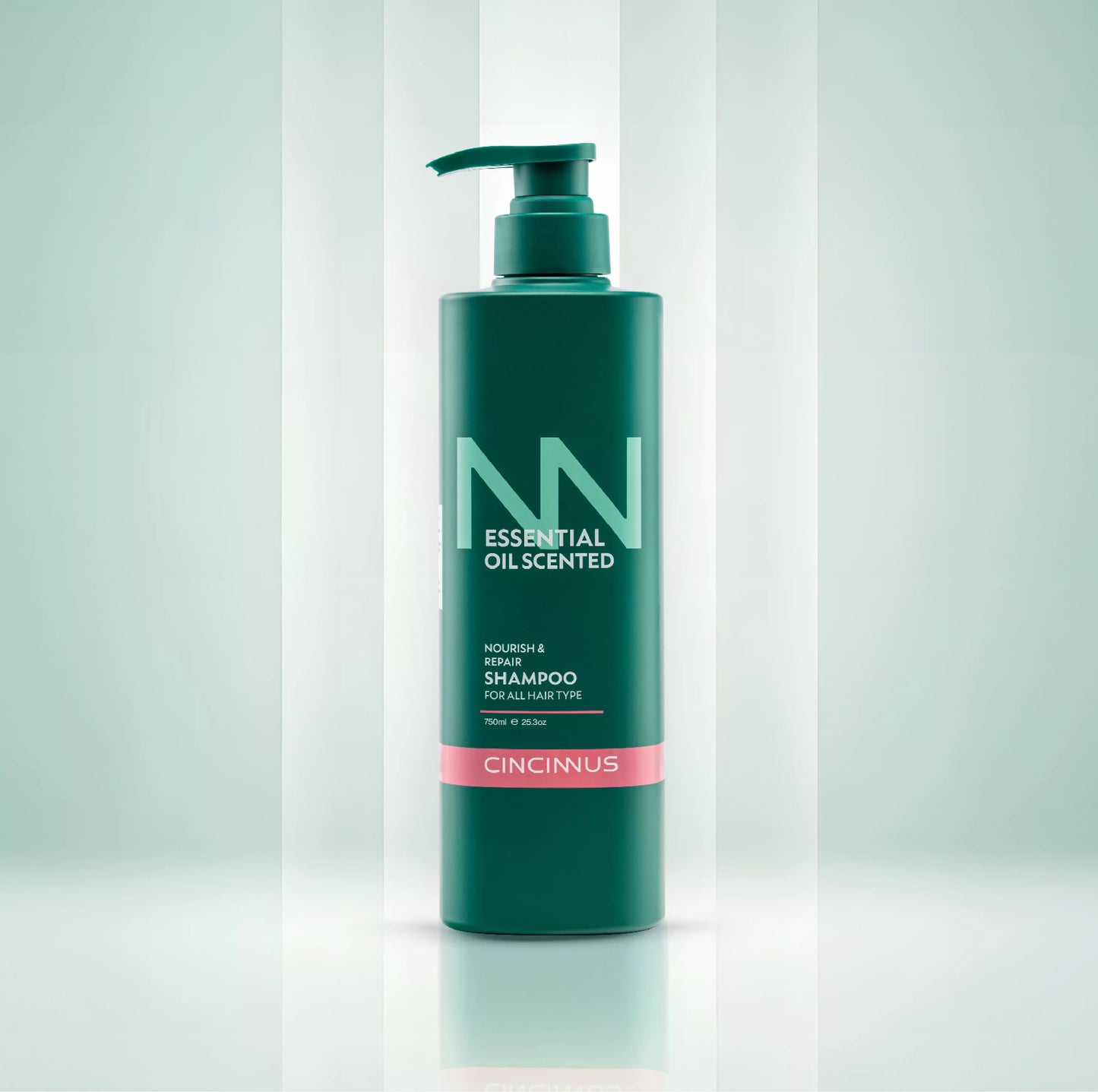 Clean and nourishing floral scent of shampoo