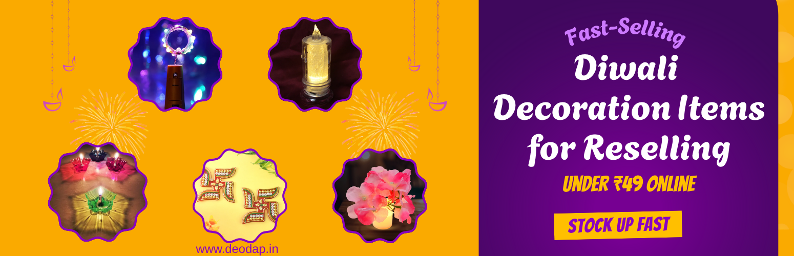 Fast-Selling Diwali Decoration Items for Reselling Under ₹49 Online