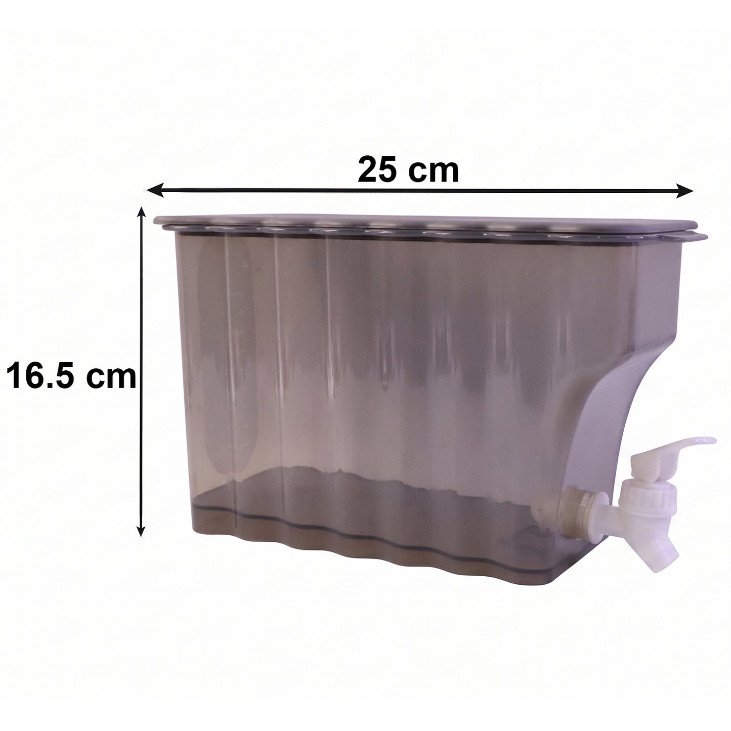 Water Jug With Tap Dispenser 3.6 Ltr (Plastic)
