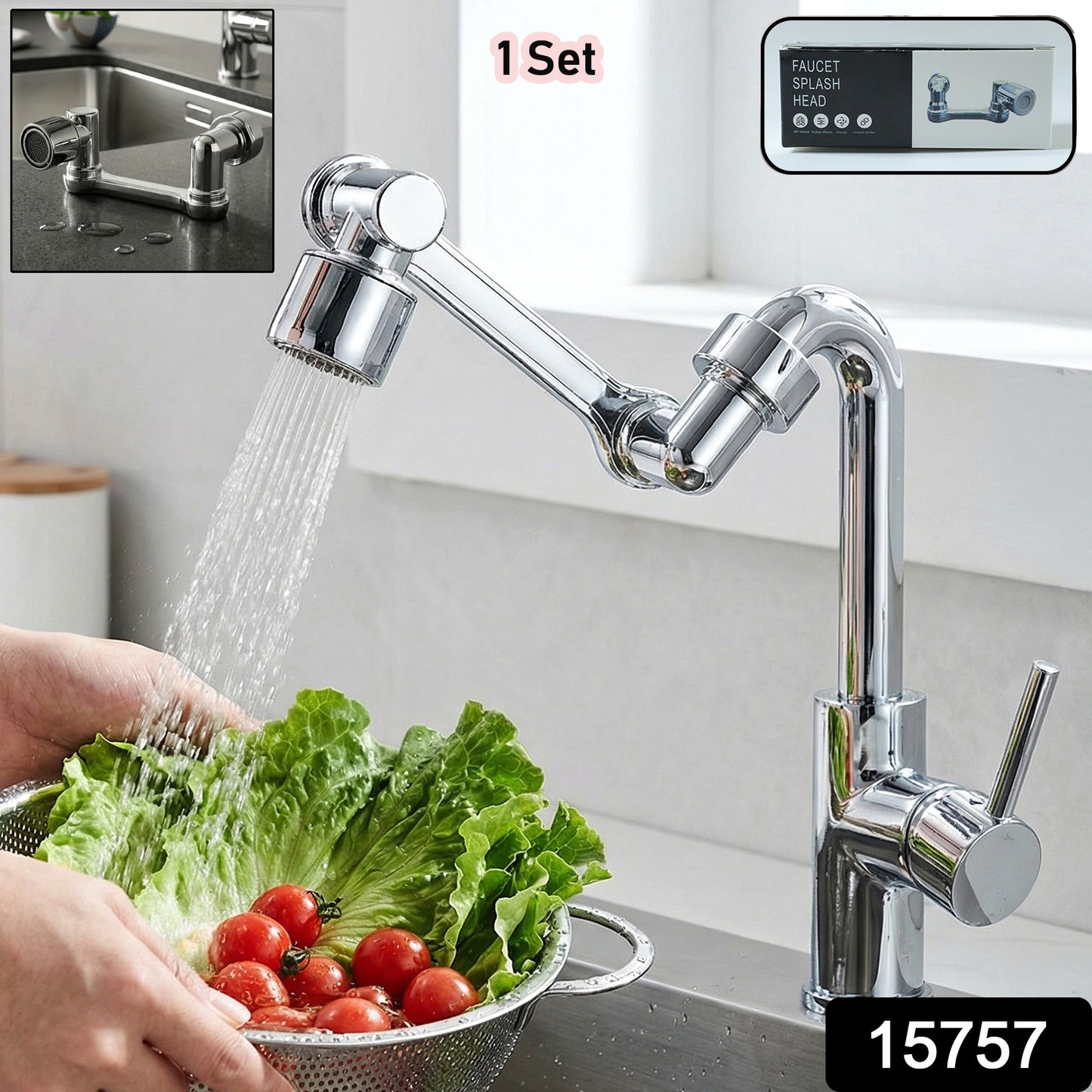tap extender kitchen faucet head