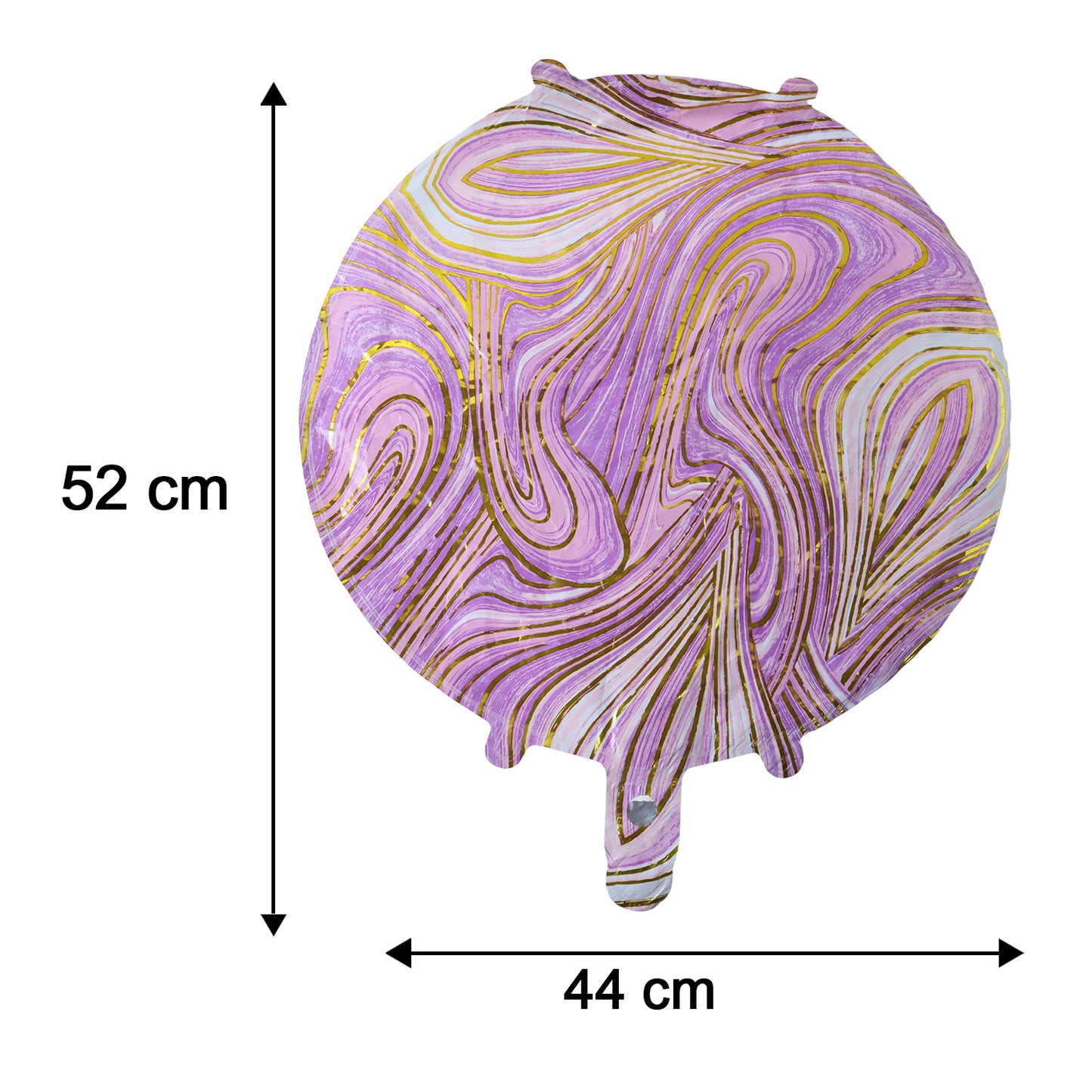 Round marble balloon size 15cm