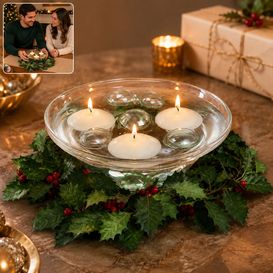 Floating Candle Holder – Romantic Table Decor | Styleva