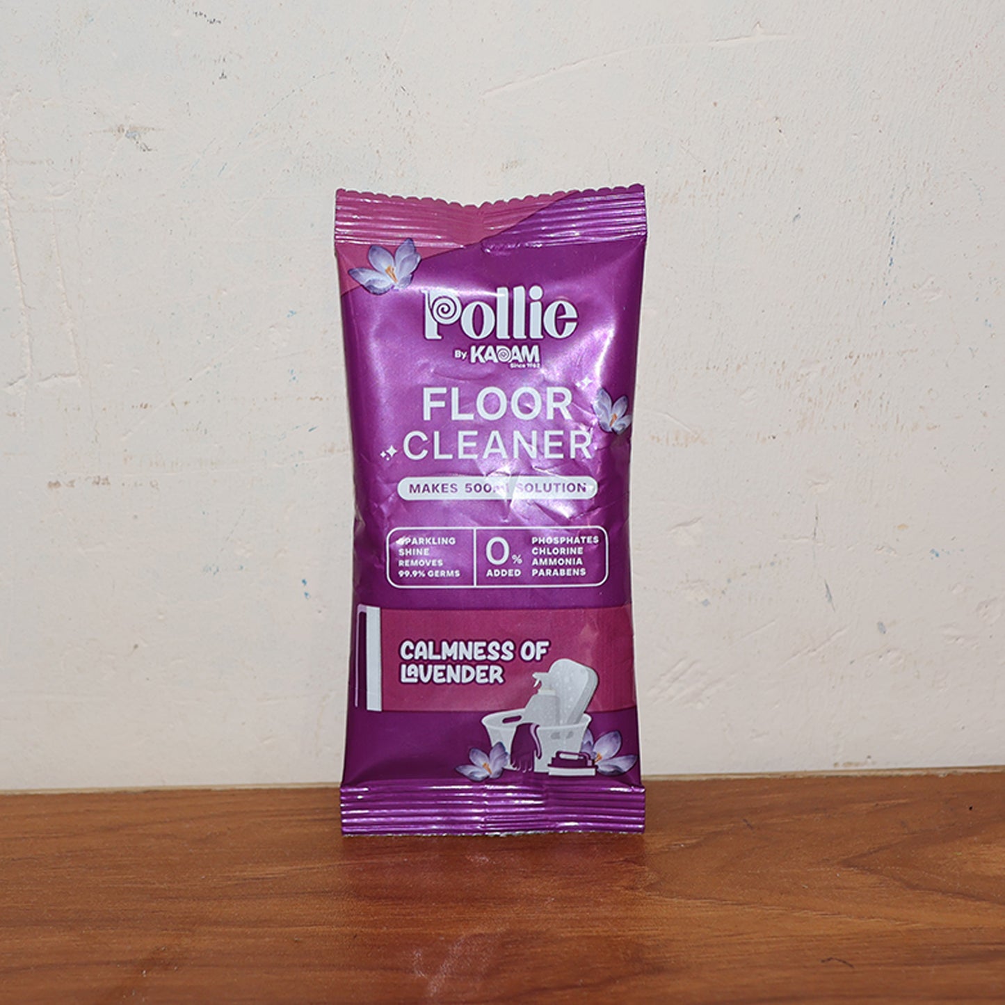 Pollic Kadam Concentrated Floor Cleaner Sachet – Lavender Fragrance (50 Gm)