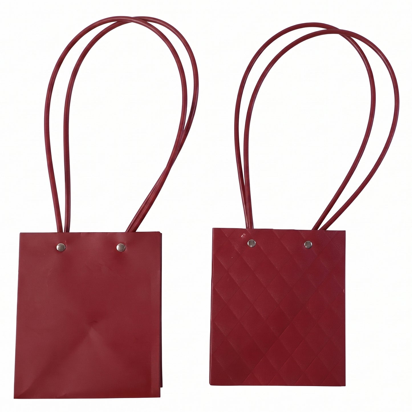 Flower packaging bag white bg
