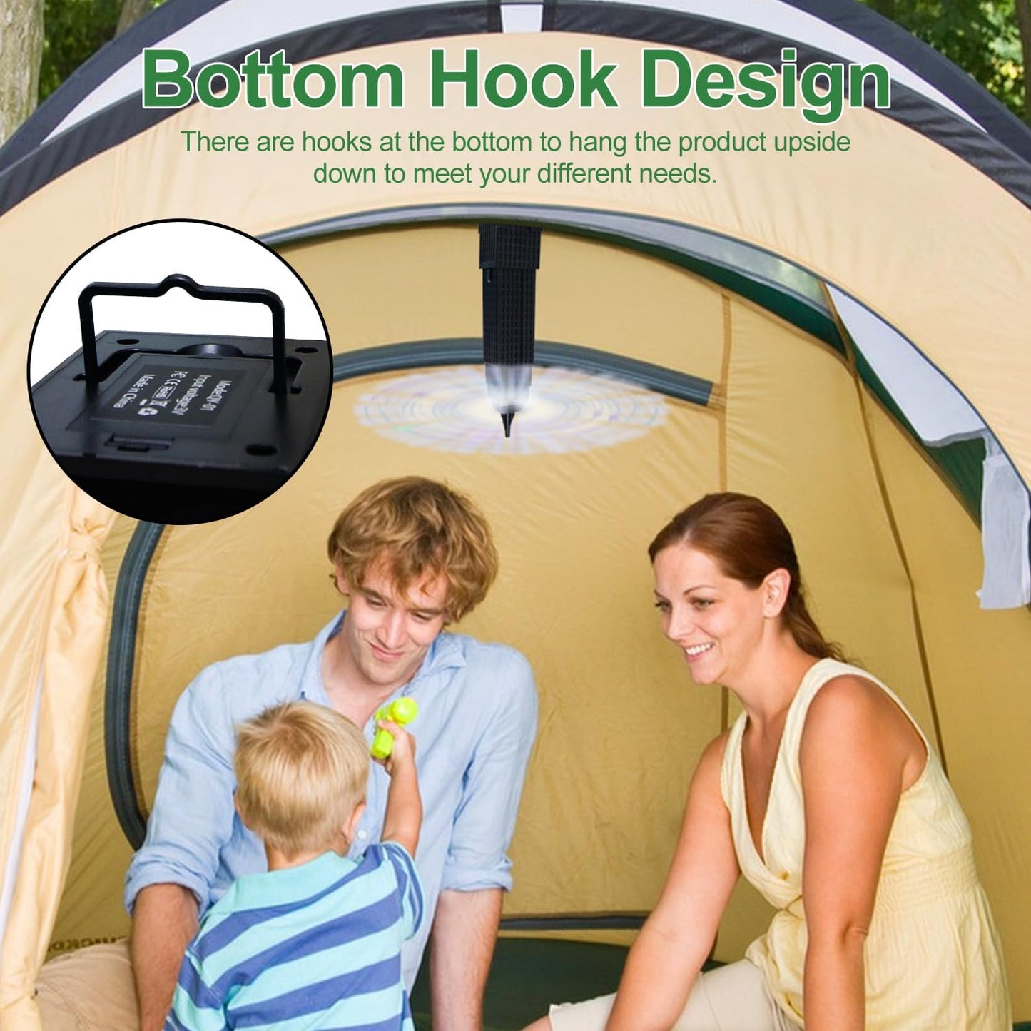 Small Tabletop Fly Repeller Fan Tower Design Food Protection (1 Pc)