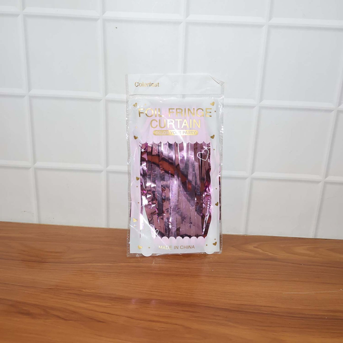 Decorative Foil Fringe Curtain for Birthday & Party Decoration