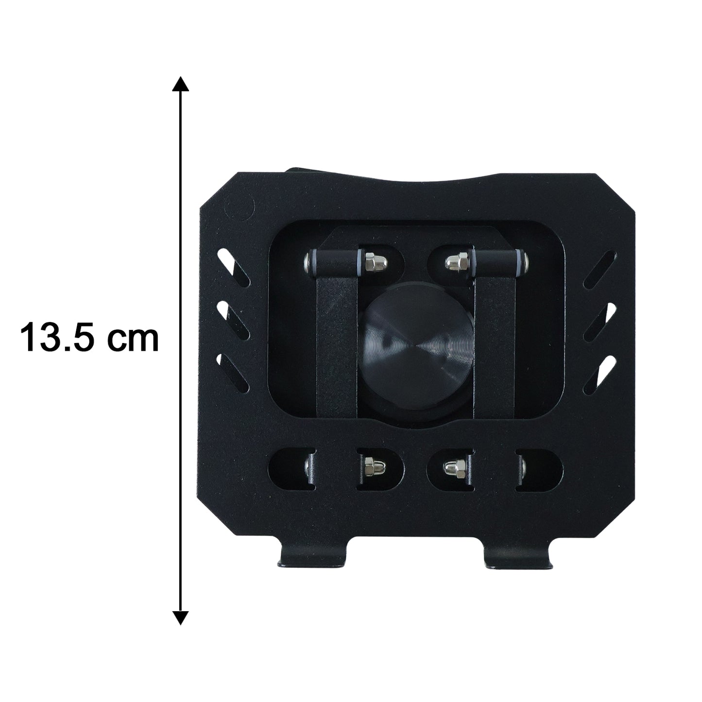 Foldable tablet stand with size chart