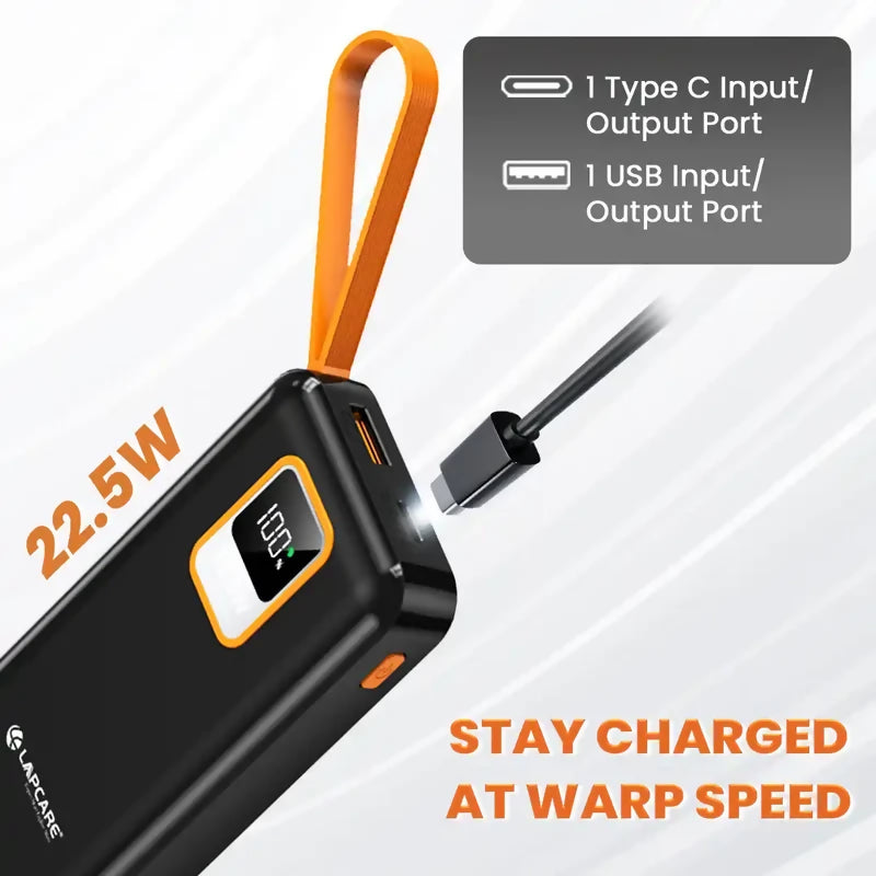 Orange 10000MAh Powerbank