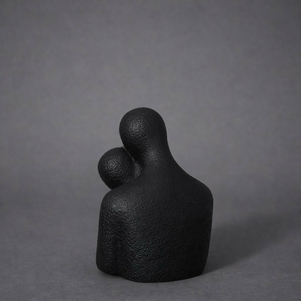 Couple Holding Heart Abstract Decorative Showpiece for Home and Office