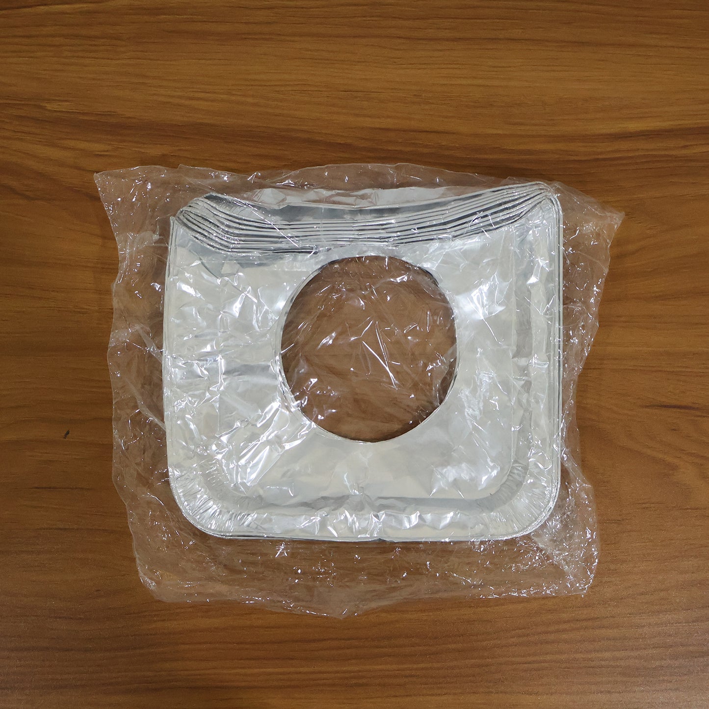 Aluminium Gas Stove Protector Covers 10 Pc - 23x23 cm