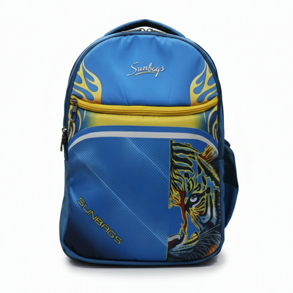 Sunbags College Backpack – Multicolor Tiger Print