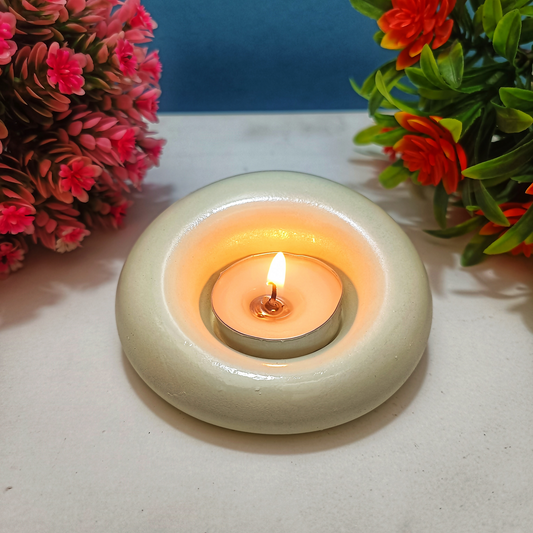 Traditional Gadi Diya – Handmade Layered Base Antique Style for Diwali, Navratri, Mandir & Cultural Home Décor