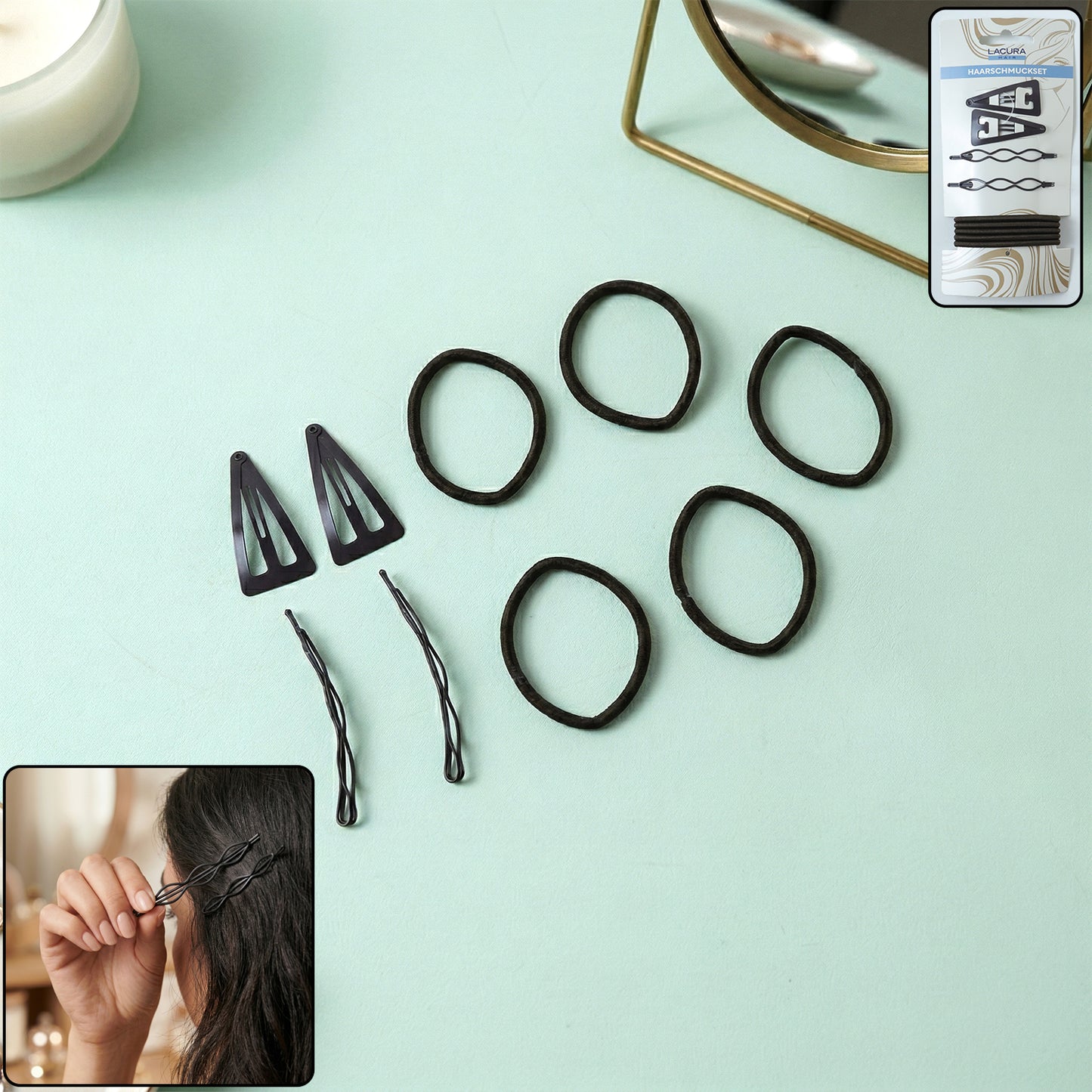 Multipurpose Hair Styling Accessories Set (1 Set)