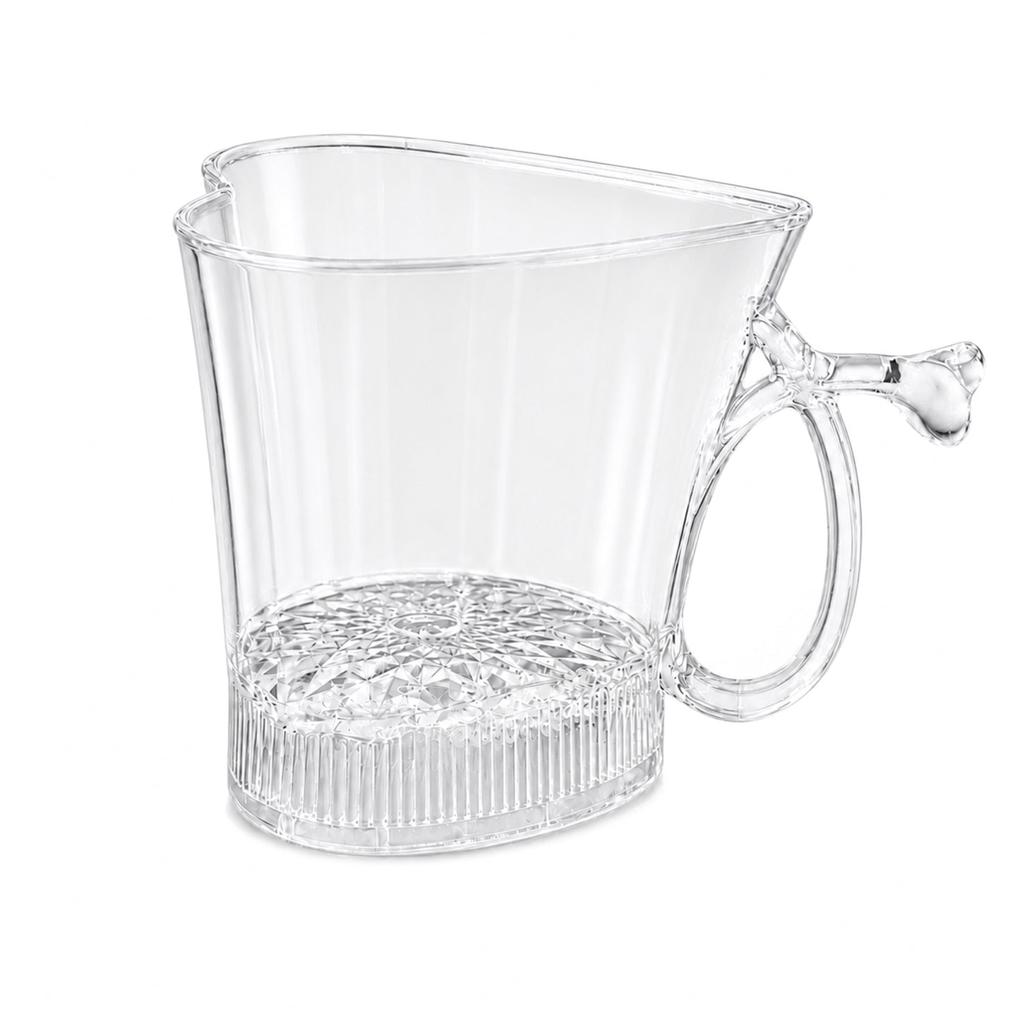 LED Glass Cup – Heart Shape Blinking Party Drinkware | Siplix