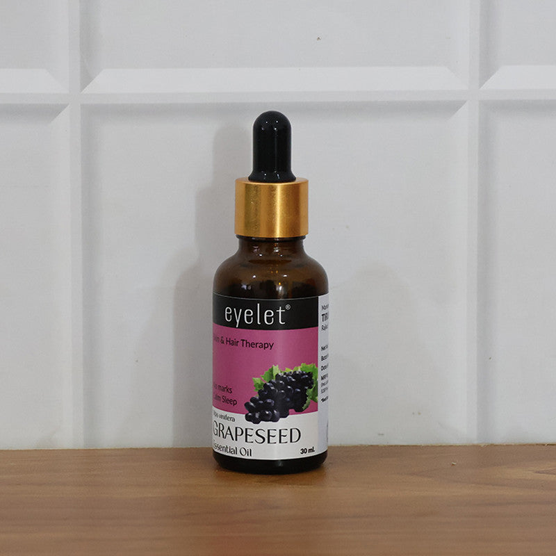 Eyelet Grapeseed Essential Oil Lightweight Skin Softening & Daily Hydration – 30ML