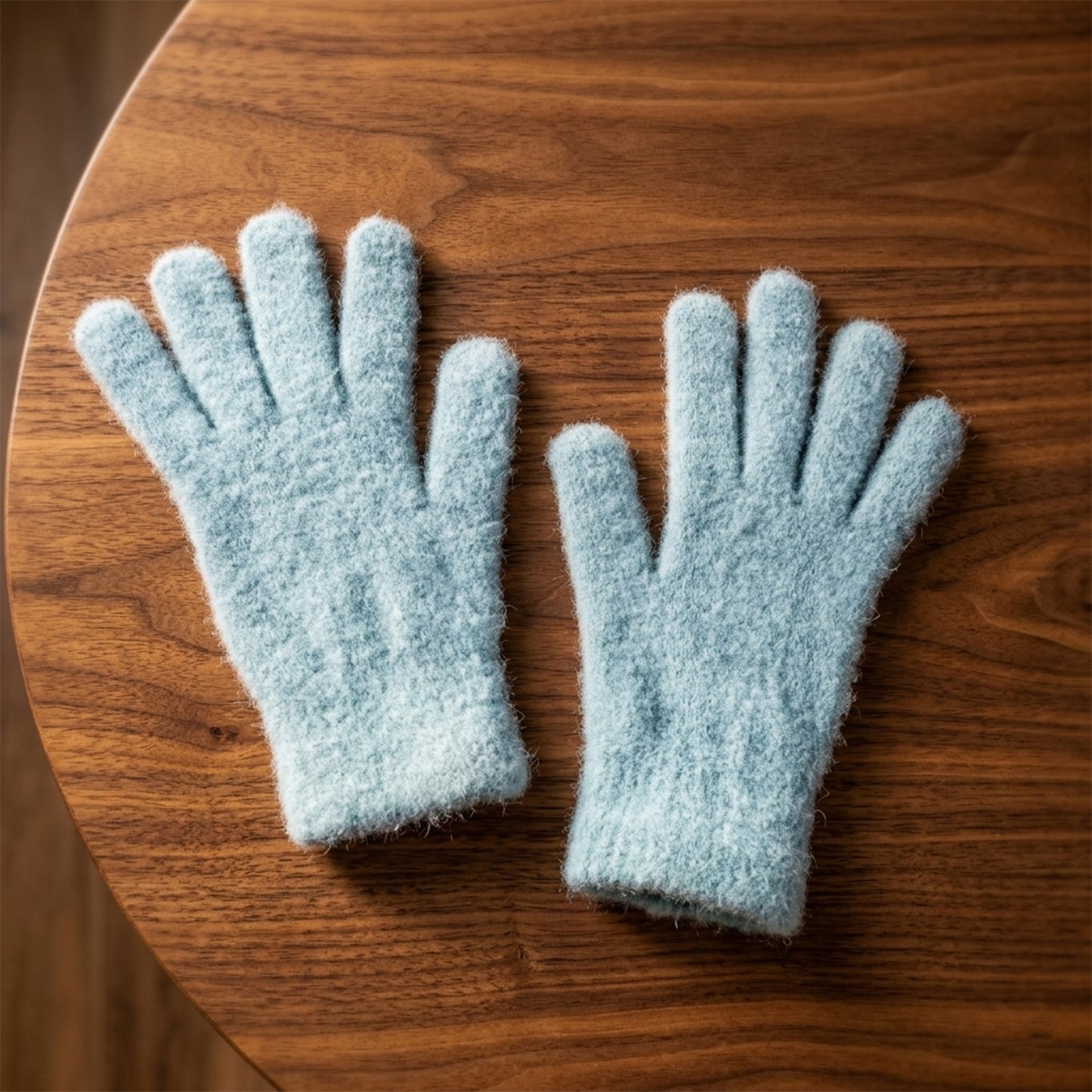 plush fleece thermal gloves