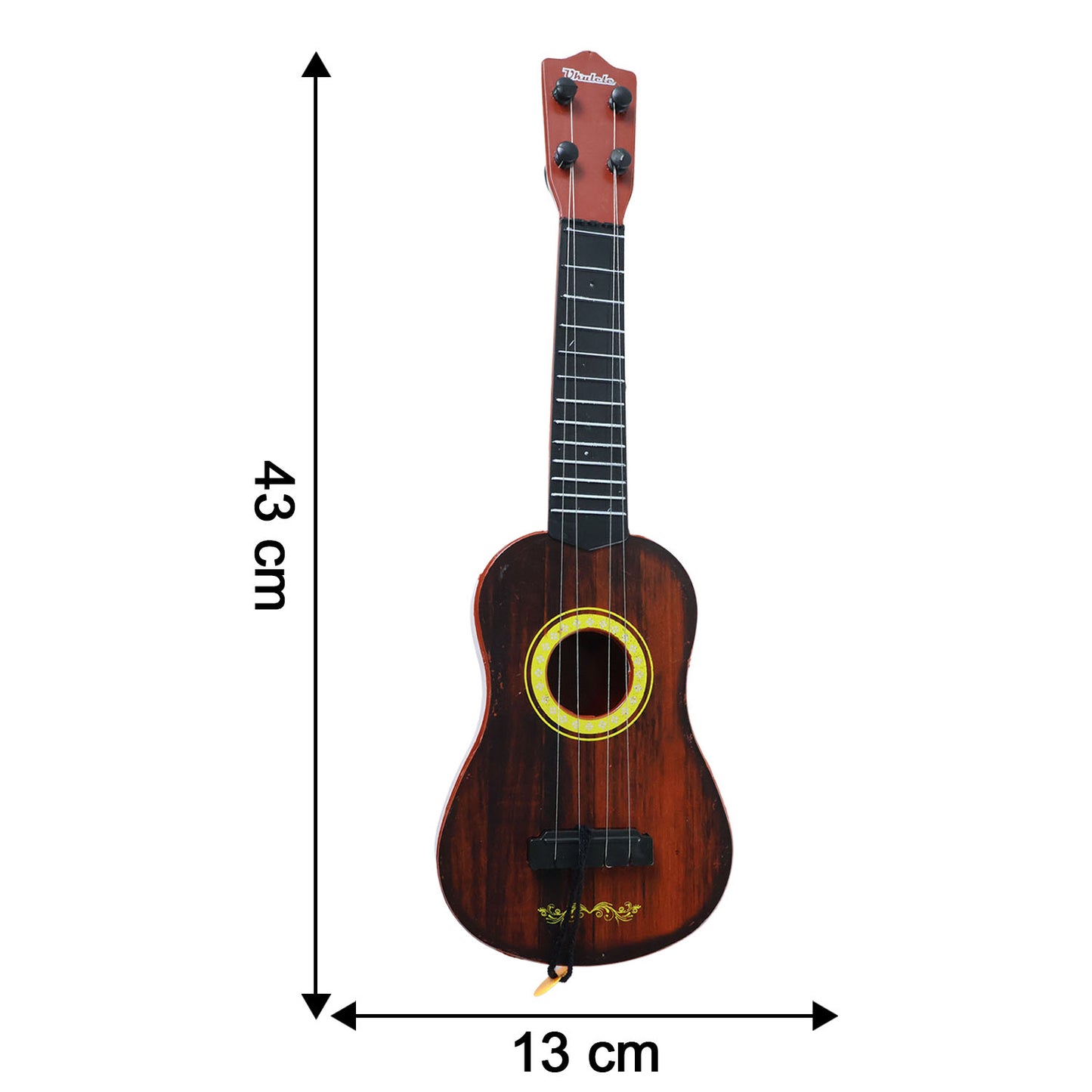 Classic Wooden Ukulele guitar for Kids & Beginners (1 Pc)