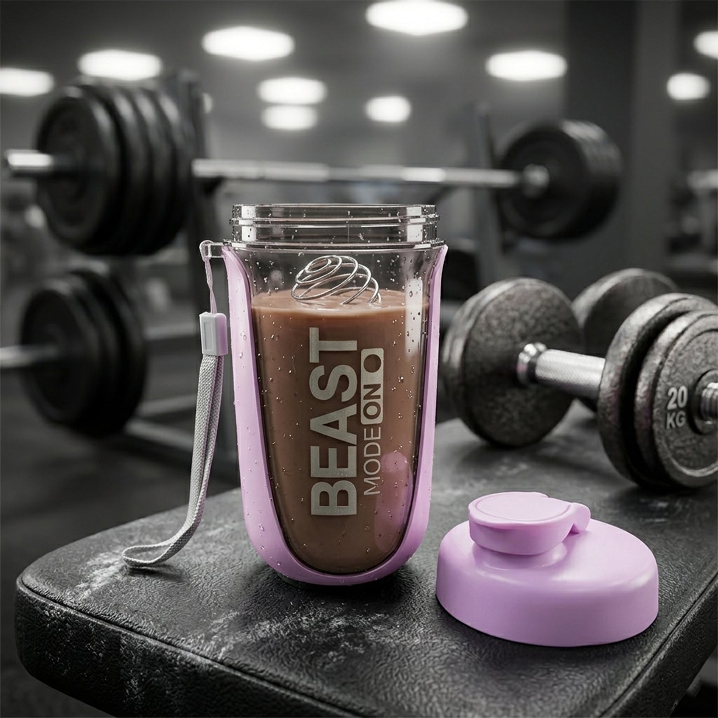 Premium Leak Proof Gym Shaker Bottle 500 ML Approx