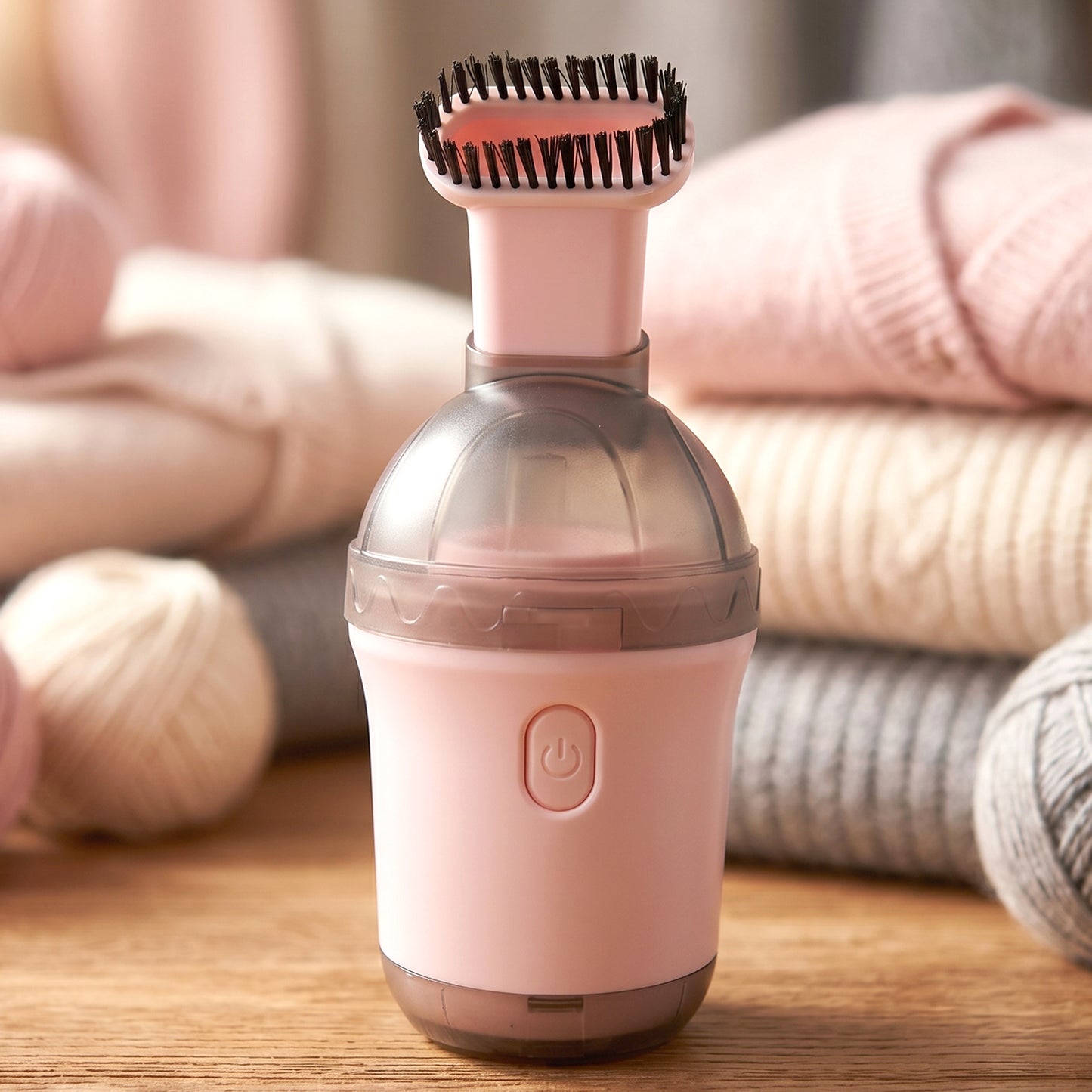 2 in 1 Mini Vacuum Cleaner with Brush Attachment (1 pc)