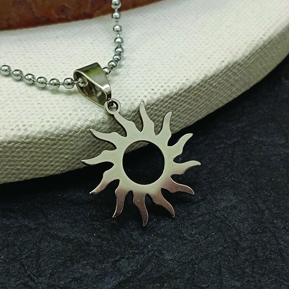 Sun Chain Pendant For Men And Women