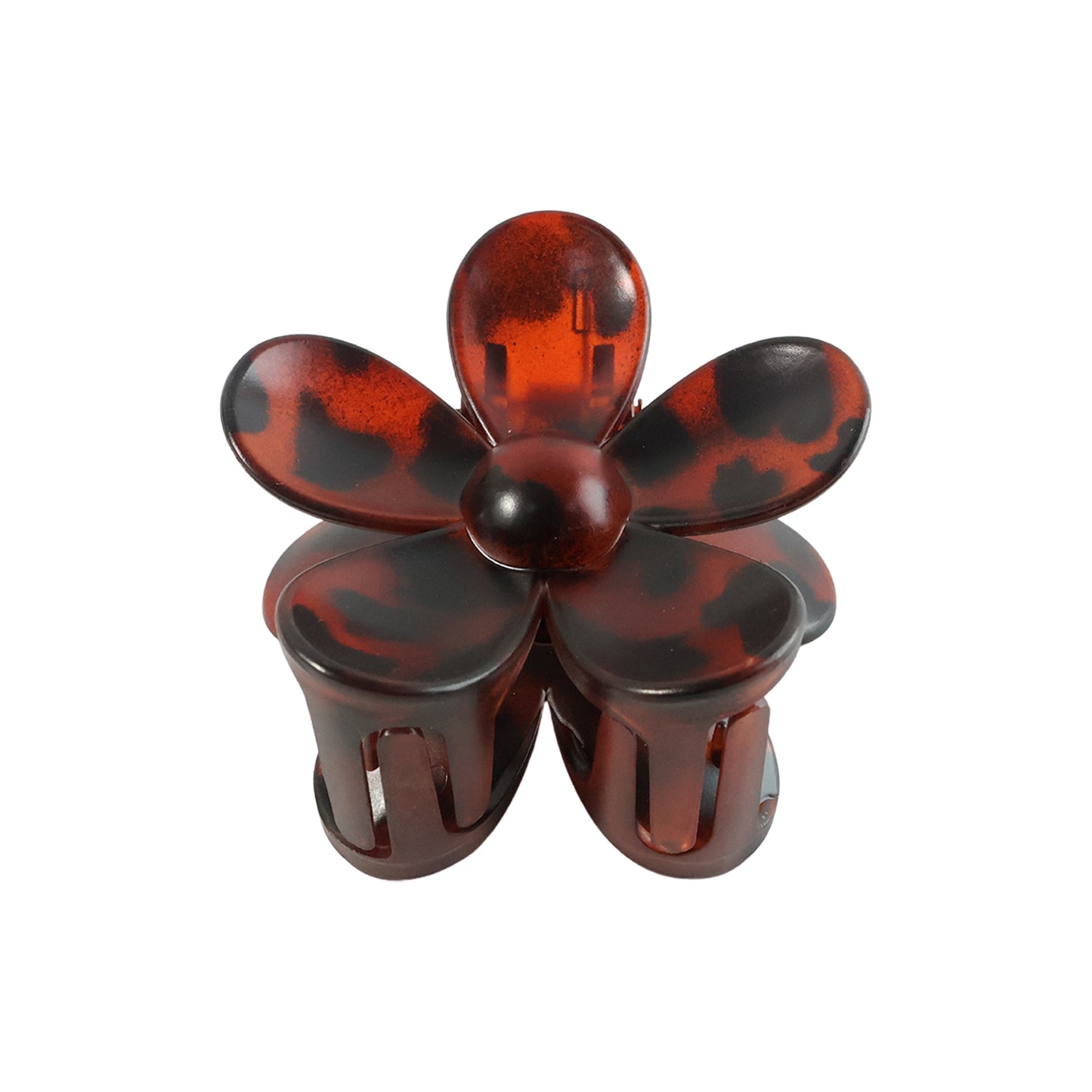 Elegant Plastic Flower Hair Clip (1 Pc / Mix Color)