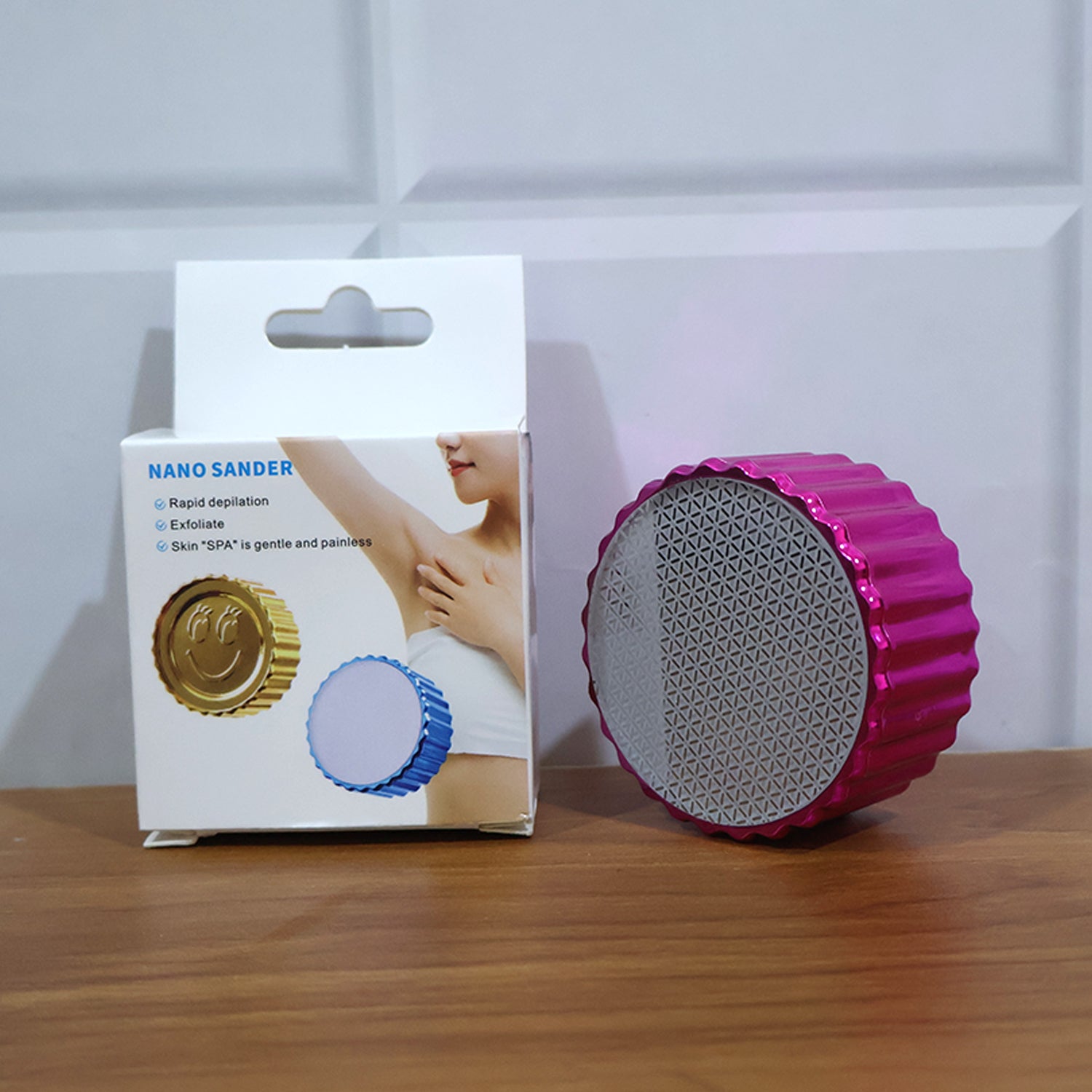 Nano Hair Remover for Arms, Legs, Back One Sided Skin Hair Remover (1 Pc)