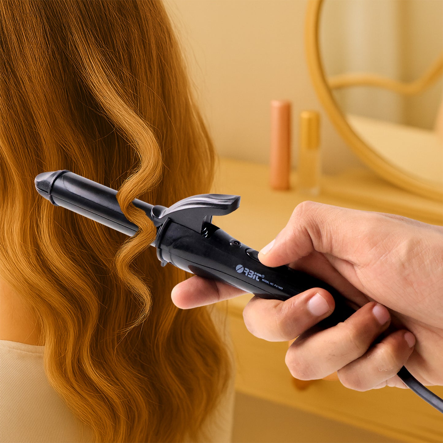 Orbit 2 in 1 Hair Straightener and Curler (1 Pc)