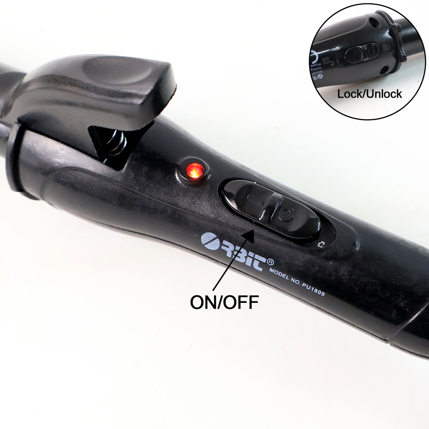 Orbit 2 in 1 Hair Straightener and Curler (1 Pc)