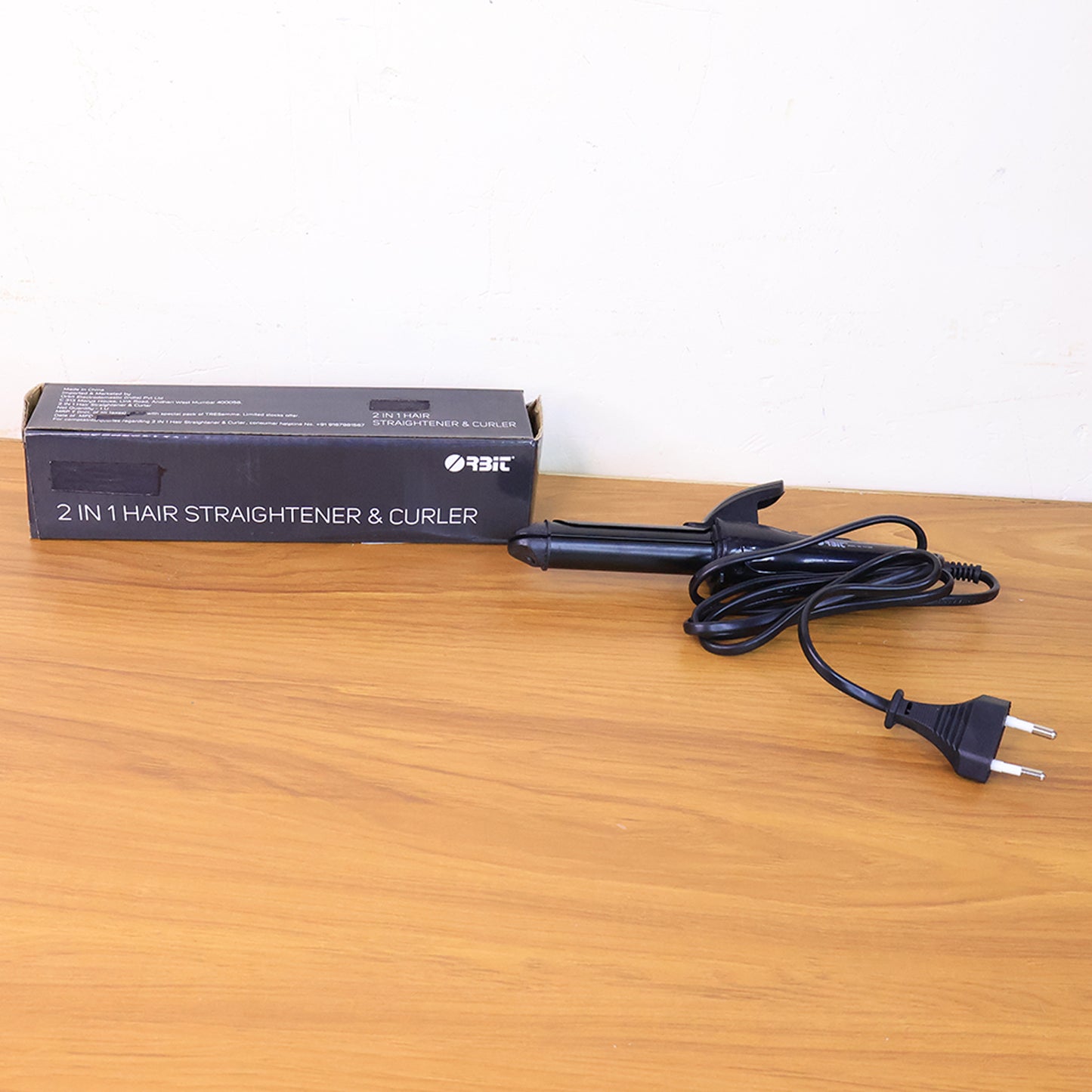 Orbit 2 in 1 Hair Straightener and Curler (1 Pc)
