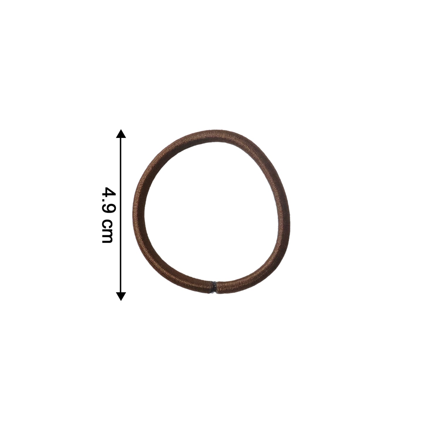 Close-up of elastic hair bands