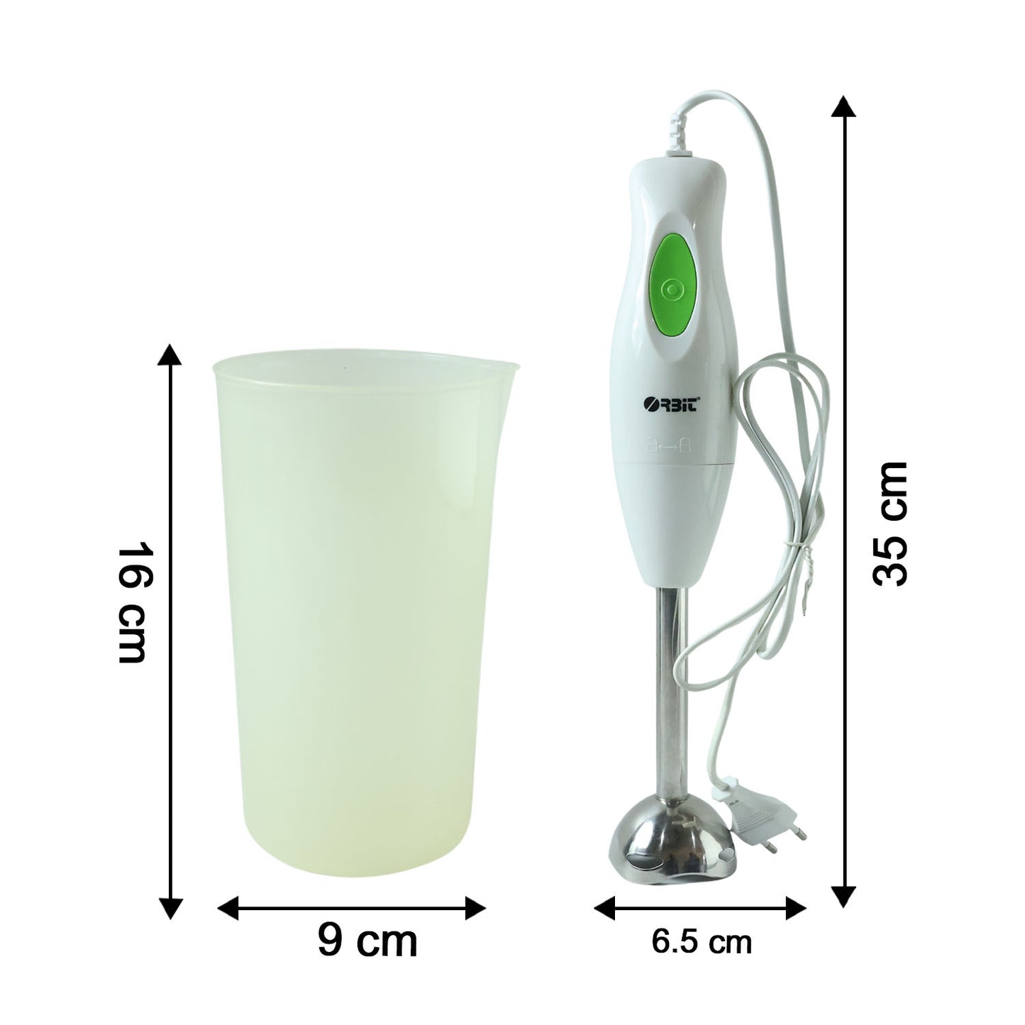 Orbit Electric Hand Blender with Stainless Steel Blade (1 Pc)