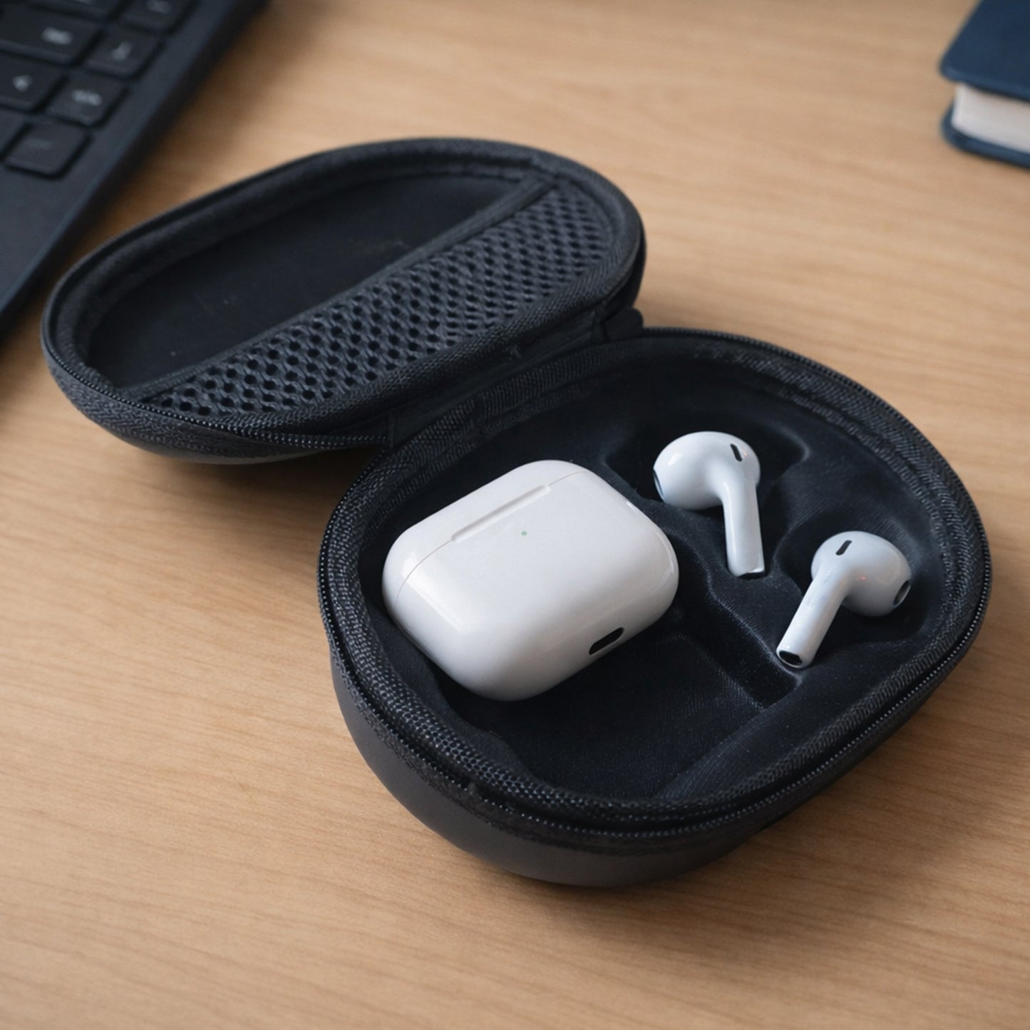 compact earphone organizer case