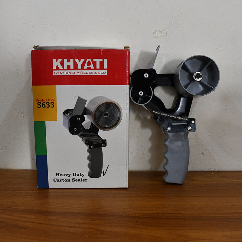 Khyati Heavy Duty Carton Sealer – Professional Industrial Tape Dispenser