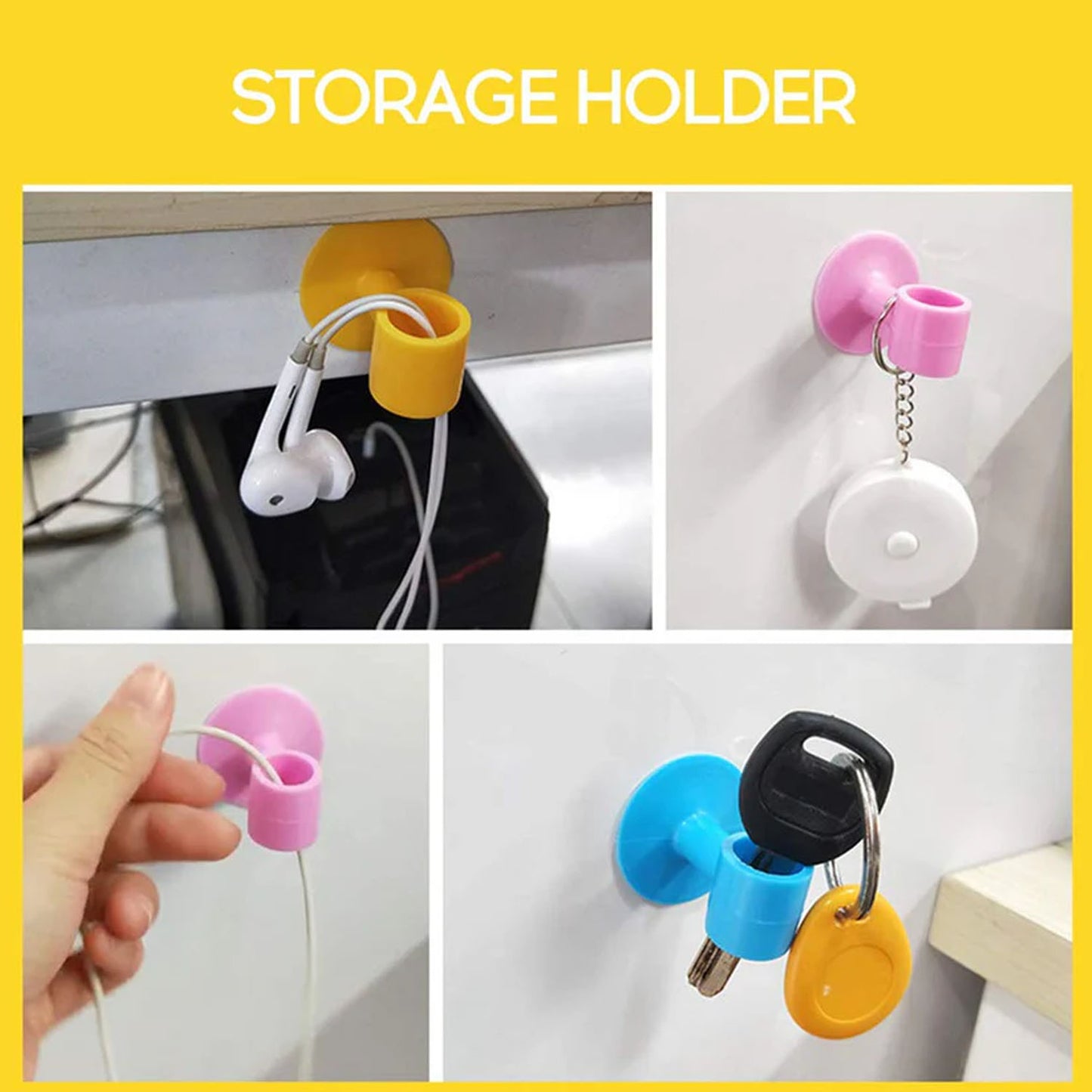 Door stopper set installed on door and wall