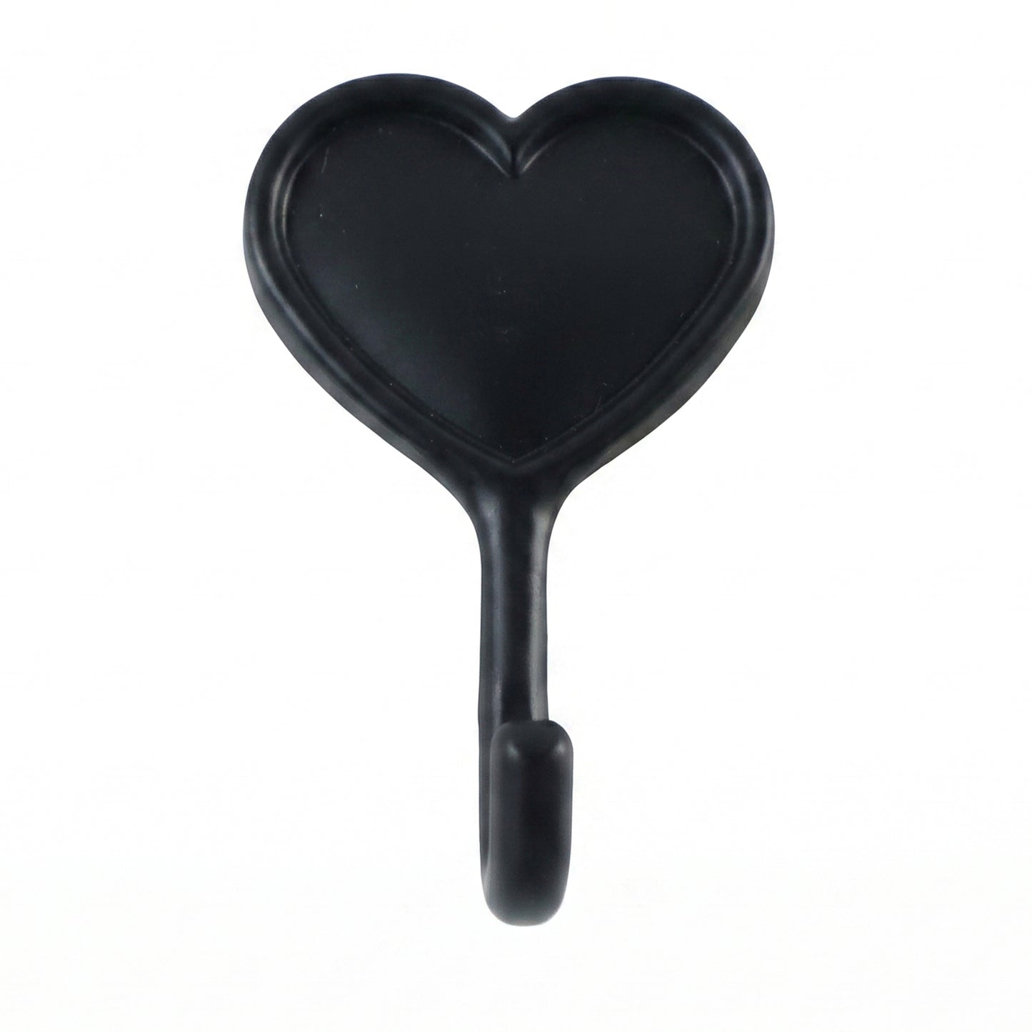 Heavy Duty Self Adhesive Wall Hook Heart Shape Key and Scarf Hanger (1 Pc)