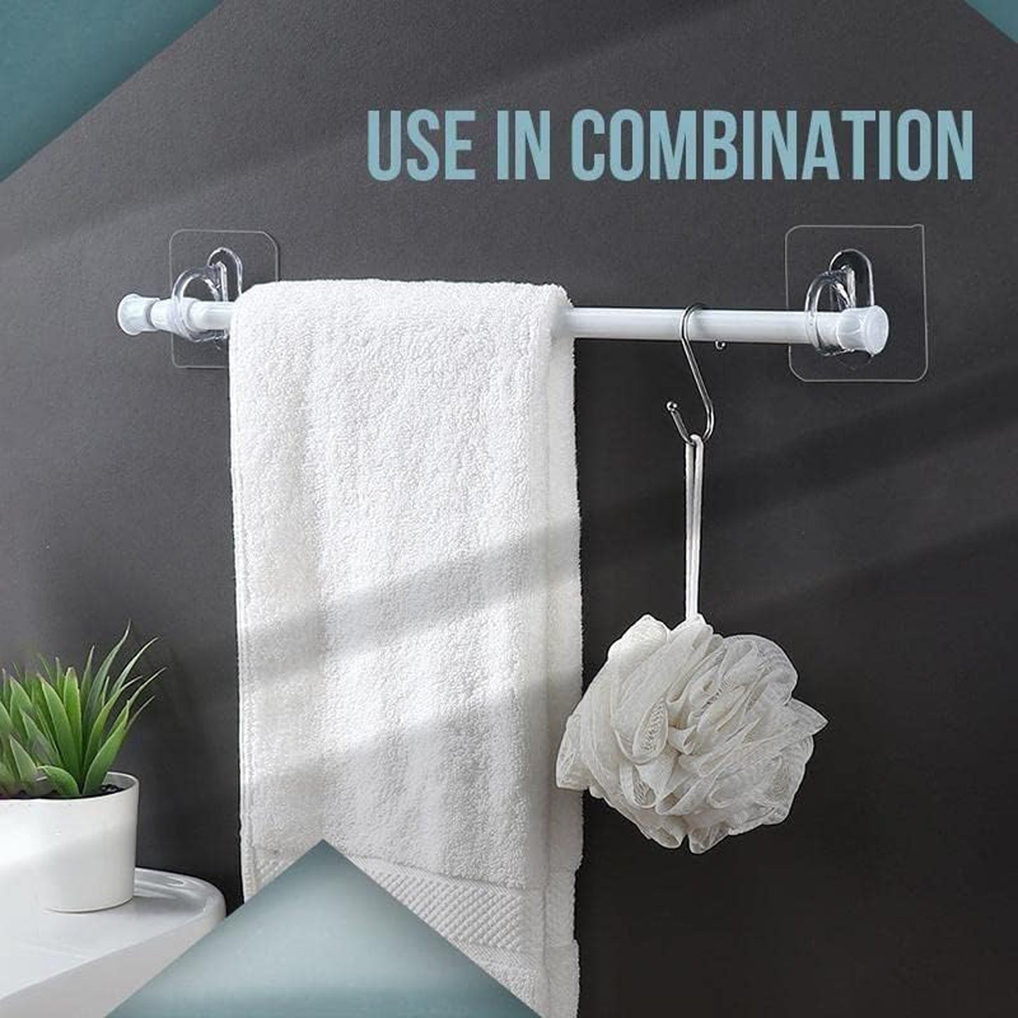 Wall hooks removable design